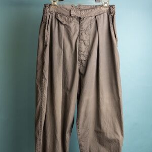 Classic Vintage Katherine Hamnett Pleated Women's Pants - Grey